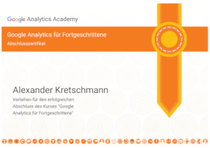 Google Analytics Academy Badge